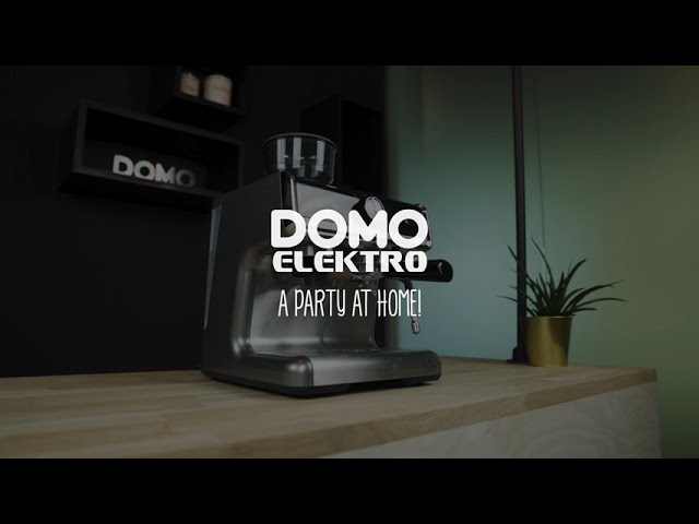 Vidéo teaser pour Semi-professional espresso machine with grinder (DO720K) - product movie