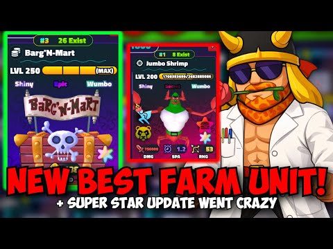 I GOT #1! NEW BEST FARM UNIT & NEW SUPERSTARS ARE CRAZY!!