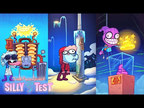 Troll Face Quest: Silly Test 3 Gameplay Walkthrough - All Levels