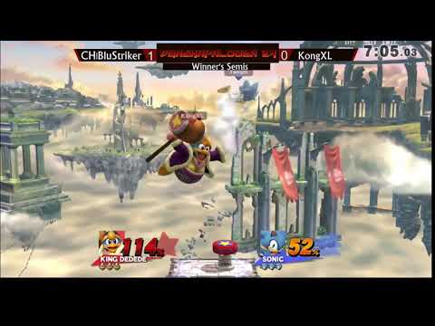 SmashaPalooza 24: Winners Semis - CH| BluStriker (Sonic) vs KongXL (King Dedede)