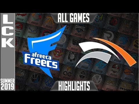 AF vs HLE Highlights ALL GAMES | LCK Summer 2019 Week 10 Day 2 | Afreeca Freecs vs Hanwha Life