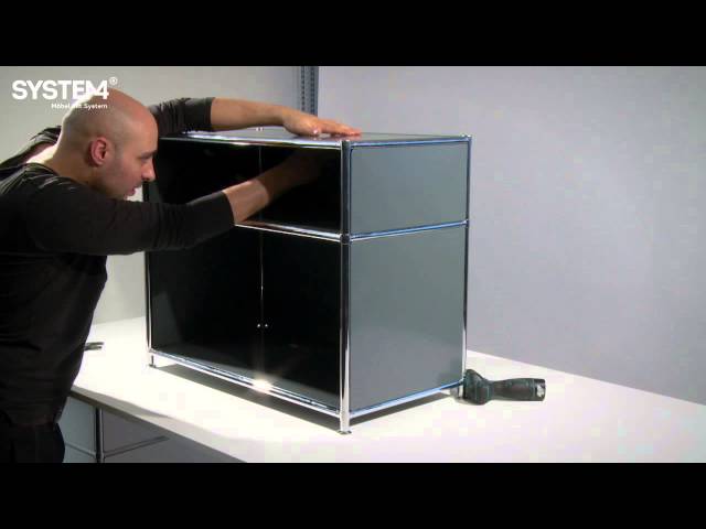 System4 - Auf- und Anbau eines bestehenden Möbels