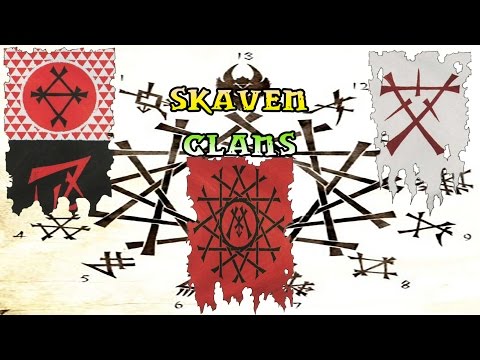 Warhammer Lore, Skaven Clans, The Council and the TWW2 Logo!