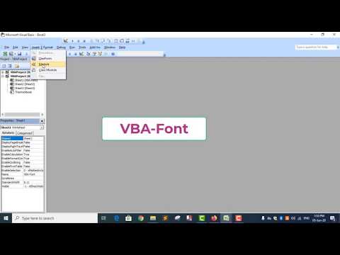 Excel VBA- Font Size
