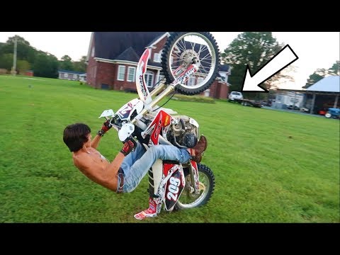 SOLD HIM MY DIRT BIKE and HE DOES THIS!