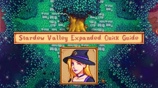 Stardew Valley Expanded Enchanted Grove Guide