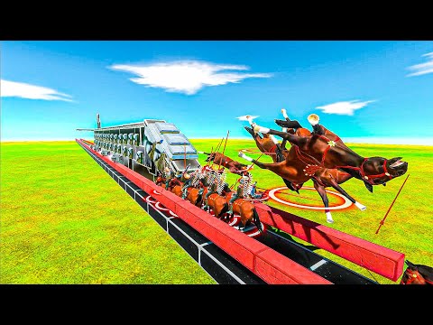 TRAIN VS UNITS - Animal Revolt Battle Simulator