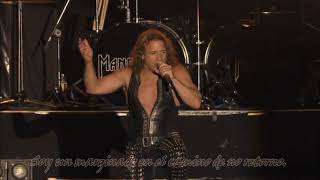 Manowar - Black Wind, Fire and Steel Sub  Español Live