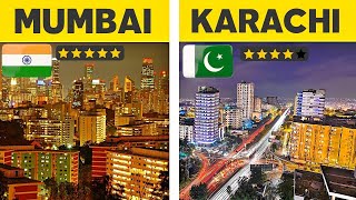 India's MUMBAI CITY VS. Pakistan's KARACHI CITY, कौन बेहतर है? | Mumbai vs Karachi Full Comparison