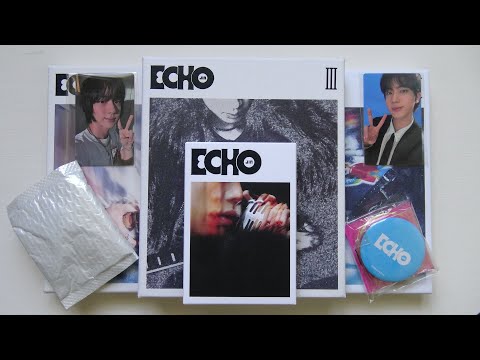 [ASMR] Unboxing BTS 방탄소년단 Jin 진 2nd Korean Mini Album ECHO (All Editions: I, II, II & Weverse)