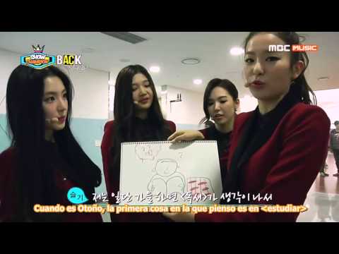 [SUB ESPAÑOL] 141018 - Red Velvet - MBC Show Champion Backstage