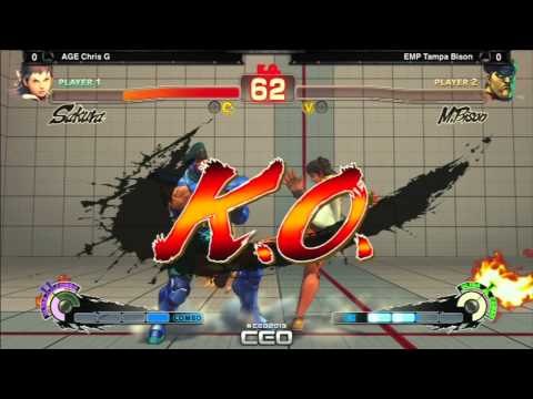 CEO2013: SSF4 AE Ver. 2012 - AGE Chris G vs EMP Tampa Bison