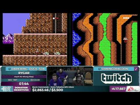 Rygar by ShiningDragoon, Darkwing Duck in 0:23:17 - SGDQ2016 - Part 110