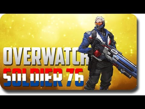 Overwatch Beta - "Soldier 76" Review and "Funny Moments" (Overwatch Gameplay)