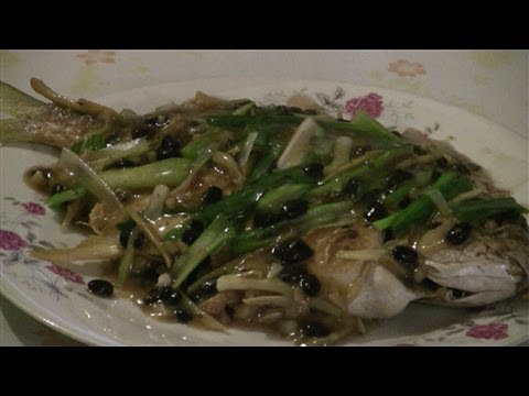 Steamed Whole Fish With Black Bean Sauce: Happy Chinese New Year!!!