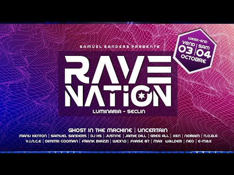 RAVE NATION - Vendredi 03 Octobre 2025 - Seclin