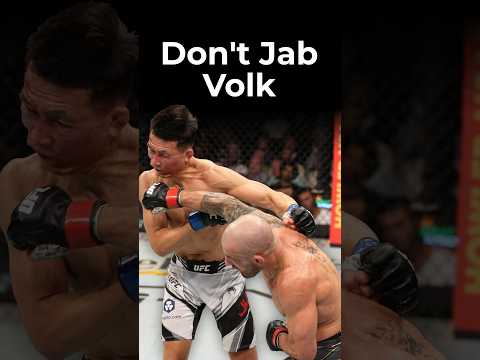 🇦🇺 How Volk Counters the Jab #ufc