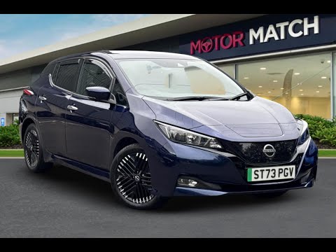 NISSAN LEAF 110kW N-Connecta 39kWh 5dr Auto video thumbnail