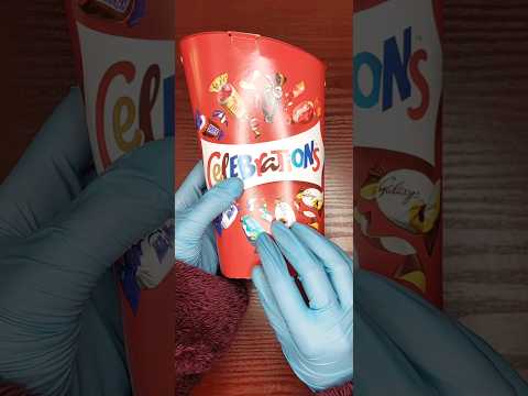 CELEBRATIONS!!! #shorts #asmr #satisfying #chocolate #snickers