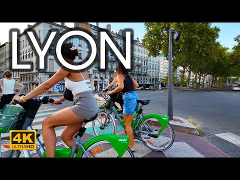 LYON WALKING TOUR 4K | Exploring the Heart of the City