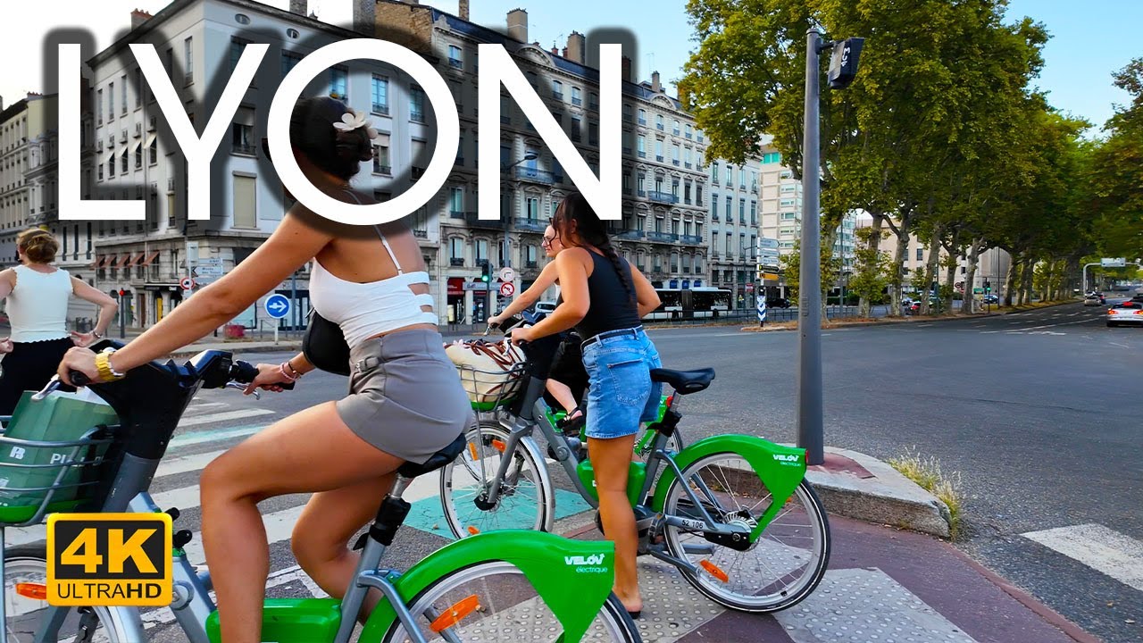 Immersive street-level walking tour through Lyon Vieux Lyon, France, showcasing authentic urban landscapes, local architecture, and the vibrant atmosphere of the city's neighborhoods