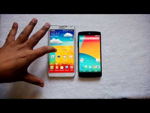 Samsung Galaxy Note 3 vs Nexus 5 Comparison  Which is better to Buy