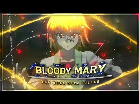 Bloody Mary🩸- Open Collab My Part [EDIT/AMV] 300 Subs congratulations #TASMAYOC3 @TasmayFx