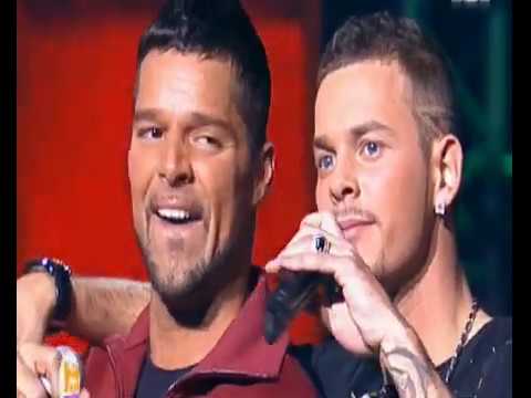 Ricky Martin - It's Alright  Feat M Pokora in Television (Hit Machine, France)
