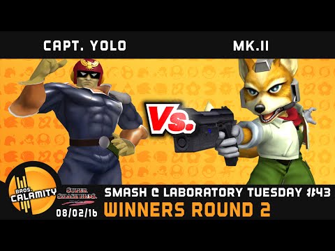 S@LT #43 - Captain Yolo (Falcon) vs Mk.II (Fox) - Winners Round 2 - Melee Singles