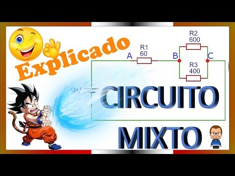🏆Circuito electrico mixto - Explicacion rapida y sencilla
