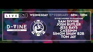 DJ Mag Live Presets D-Vine Sounds vs Madhouse w/ Sam Divine, Josh Butler & Jess Bays (DJ Sets)