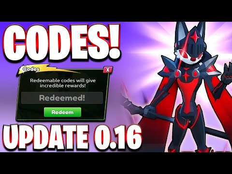 NEW! ALL WORKING UPDATE 0.16 CODES FOR CATCH A MONSTER! ROBLOX CATCH A MONSTER CODES