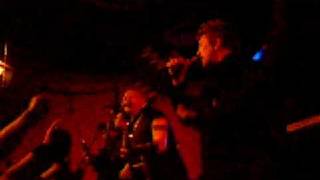 Shane MacGowan + popes church of the holy spook 19 dec. 2008