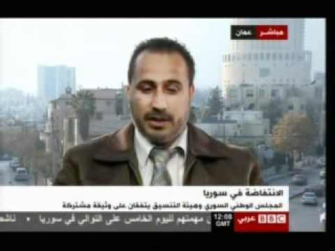 مقابلة مع محمد عناد سليمان عضو المجلس الوطني السوري رداً على اتفاقية هيئة التنسيق