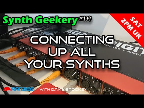 Synth Geekery 134 - Connecting up all your synths
