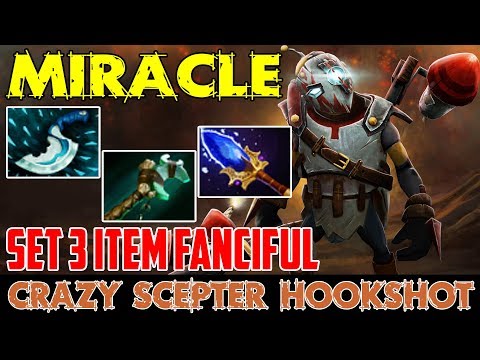 Miracle- Clockwerk [MID] | Crazy Scepter Hookshot | Dota 2 Gamplay 2017