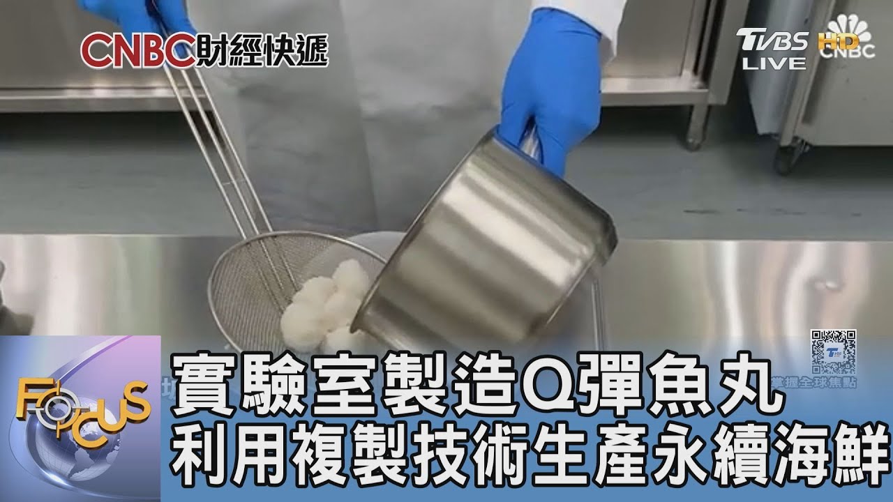 實驗室製造Q彈魚丸 利用複製技術生產永續海鮮