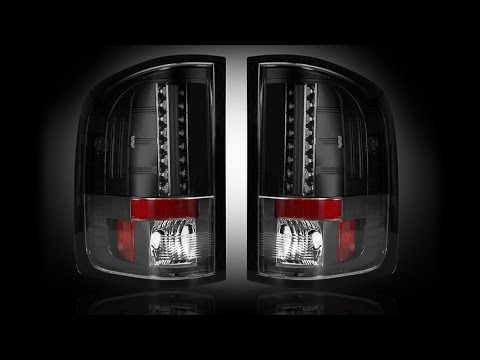 2007-2012 Chevy Silverado 1500-2500-3500 Spyder LED Tail Lights