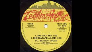 D.J. Battery Brain - 808 Volt Mix (1988)