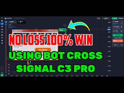 No Loss 100% Win - Using Bot Cross Signal C3 Pro - BEST BOT TRADING