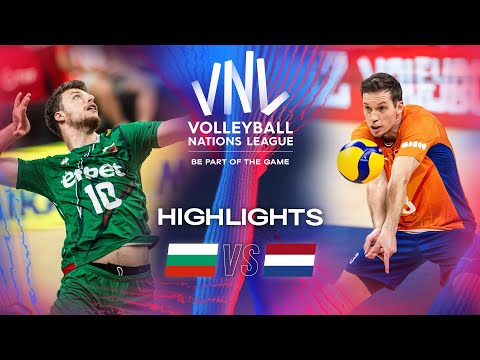 🇧🇬 BUL vs. 🇳🇱 NED - Highlights | Week 1 | Men's VNL 2024