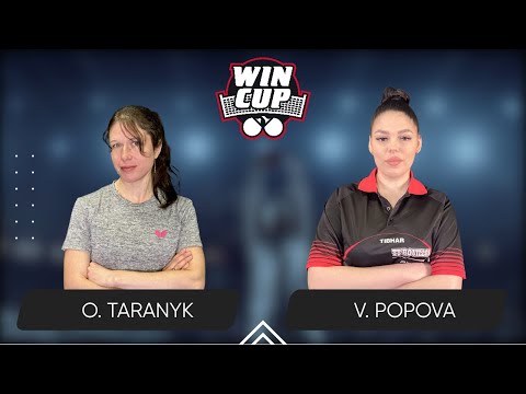 14:00 Olena Taranyk - Valeriia Popova 27.05.2025 WINCUP Women Professional. TABLE 1