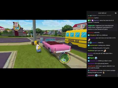 Old Jerma Streams [with Chat] - The Simpsons: Hit & Run