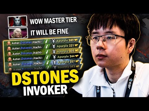 THIS IS HOW MASTER TIER INVOKER DSTONES LANE WITH QOP MID | EPIC 20 KILLS GAME - DOTA 2 INVOKER