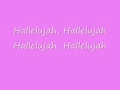 Hallelujah lyrics (shrek song) 