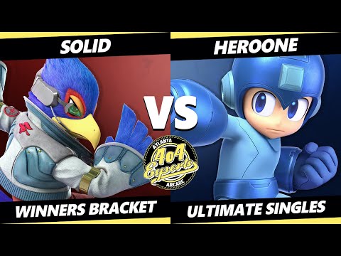 4o4 Smash Night 38 - Solid (Falco) Vs. Heroone (Mega Man) SSBU Ultimate Tournament