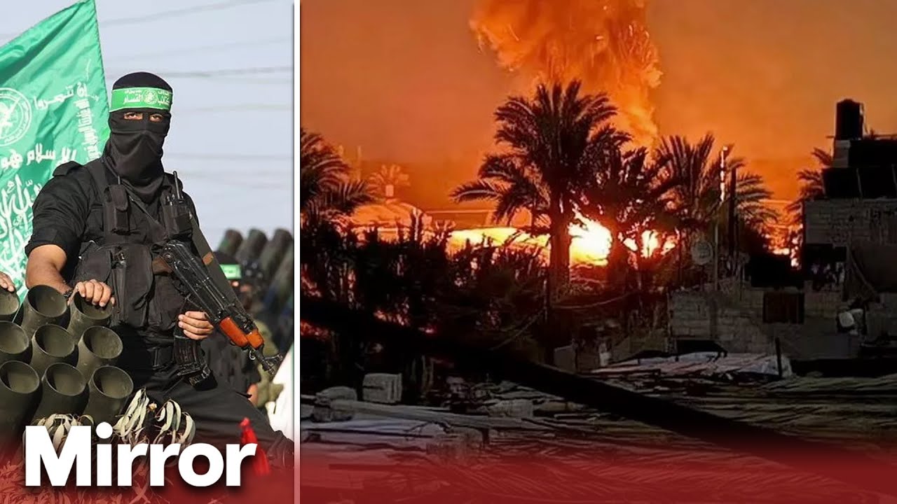 Israel launch HUGE air strikes on Hamas in Gaza after ceasefire collapse