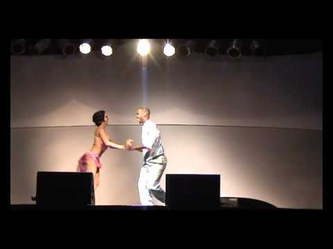 Ricardo Murillo y Viviana Vargas en el Congreso Mundial de Salsa de Brasil 2008
