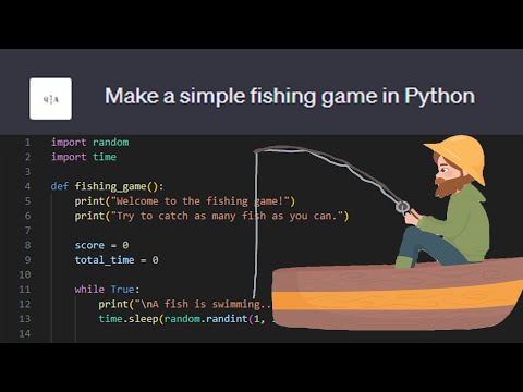 CHAT GPT MAKE A FISHING GAME
