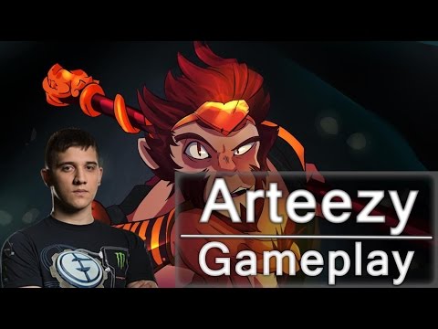 EG.Arteezy Monkey King Gameplay - Evil Geniuses